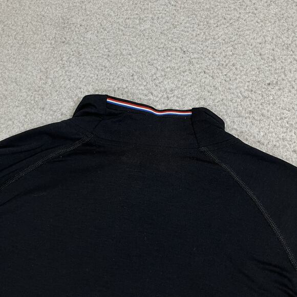 Four laps 1/4 Zip Pullover Mens Large Lightweight Stretch Workout Active Jacket - Picture 9 of 11